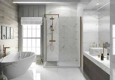 Изображения керамогранита для ванной комнаты в разных форматах