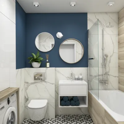 Керамогранит на стенах в ванной: фото с использованием мозаики и декоративных элементов