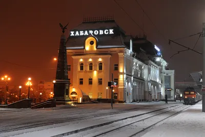 Хабаровск зимой: Фотографии для скачивания в JPG