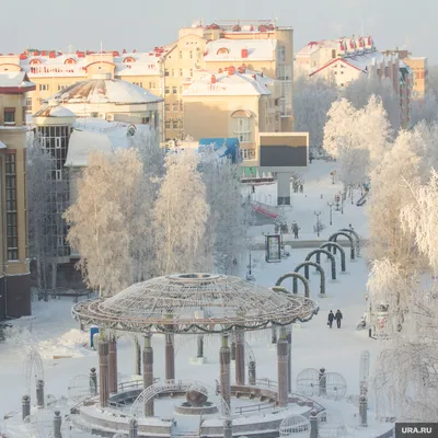 Зимние воспоминания: Скачивайте красивые изображения Ханты-Мансийска