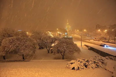 Зимняя палитра: Фотографии Харькова в разнообразных форматах