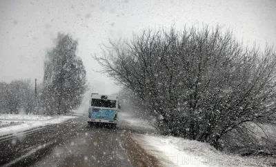 Фото снега в HD качестве