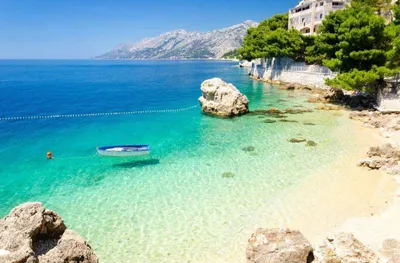 Новые фотографии пляжей Хорватии