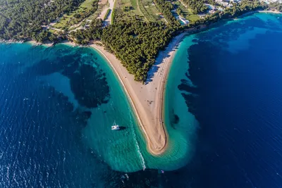 Фото пляжей Хорватии: красивые виды на море