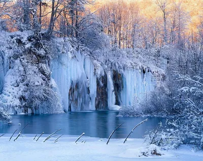 Хорватская зима: Величественные изображения