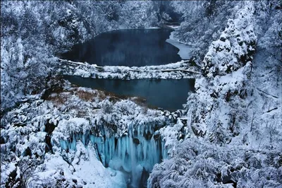 Ледяная красота Хорватии: Фотографии зимы