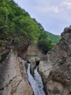 Звук природы: потрясающее фото Хучнинского водопада