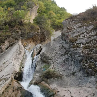 Водный рай: удивительное фото Хучнинского водопада