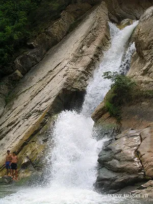 Хучнинский водопад во всей красе: Фото в формате JPG, PNG, WebP