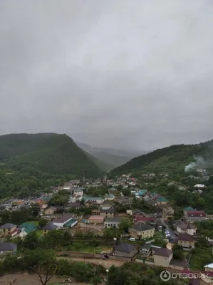 Фото Хучнинского водопада в HD качестве в стиле арт