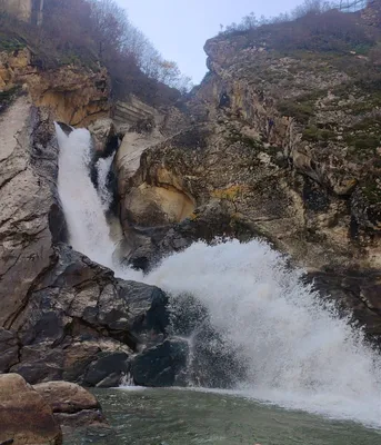 Новейшие снимки Хучнинского водопада: Фото в высоком разрешении