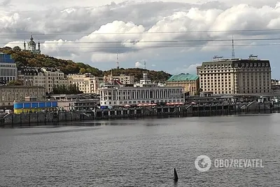 Киев реки Днепр: атмосферные снимки с берегов