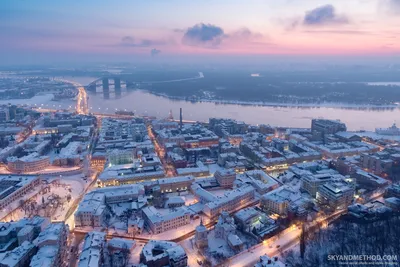 8. Зимний фотоальбом: Изображения Киева в разных размерах