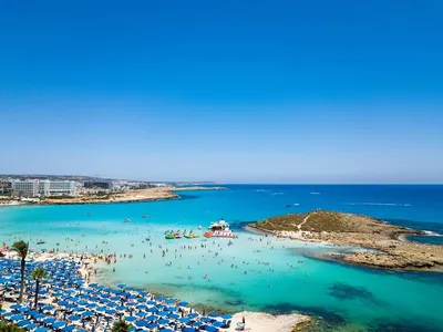 Уникальные фотографии пляжа Нисси Бич на Кипре