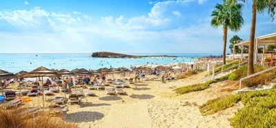 Загляните в рай: фотографии Кипрского пляжа Нисси Бич