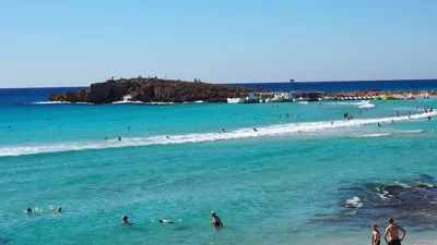 Фотографии Кипрского пляжа Нисси Бич: место, где сбываются мечты