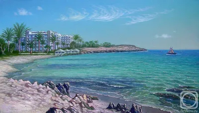 Откройте для себя красоту Кипрского пляжа Нисси Бич на фото