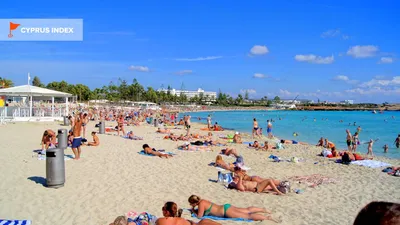 Фото Кипрского пляжа Нисси Бич: место, где сбываются мечты об идеальном отдыхе