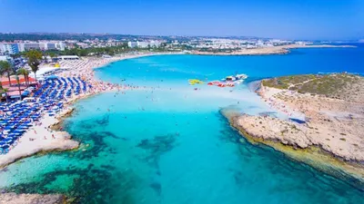 Фотографии Кипрского пляжа Нисси Бич: место, где сбываются мечты об идеальном отдыхе