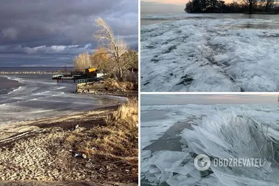 Природные чудеса Київського моря в фотообъективе