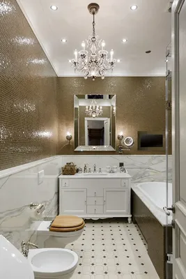 Вдохновение в стиле классической ванной комнаты