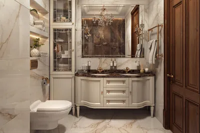 Классические ванные комнаты: идеальное сочетание стиля и практичности