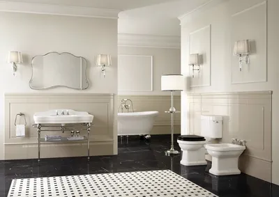 Изображения классических ванных комнат в 4K разрешении