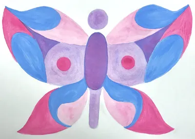 Красочная картинка Клумба бабочка: насладитесь природой