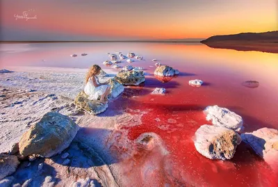 Удивительные отражения на поверхности Кояшского озера