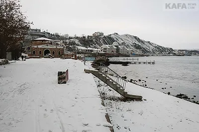 Коктебель зимой в изображениях: Очарование морозного курорта