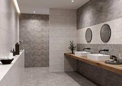 Коллекция керамической плитки для ванной: выберите размер и формат изображения