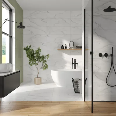 Фотографии керамической плитки для ванной: вдохновение для вашего интерьера