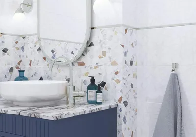 Керамическая плитка для ванной: фотографии стильных и функциональных решений