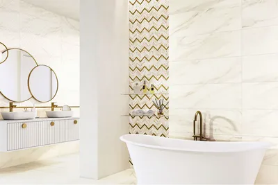Керамическая плитка для ванной: фотографии стильных и практичных решений для ванной