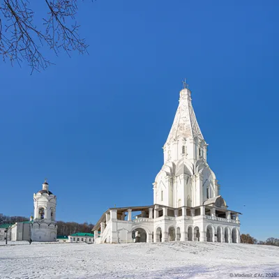 Очарование зимнего Коломенского: скачайте изображения в различных форматах