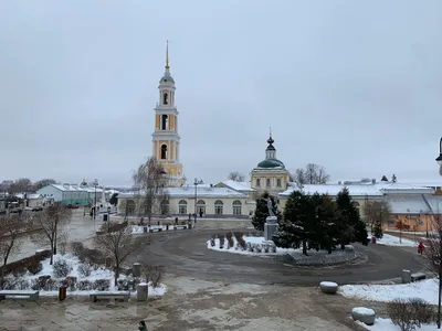 Зимние зарисовки Коломенского: выберите размер изображения по желанию