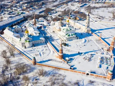 Зимний облик города Коломны: фото для скачивания