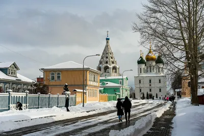 Зимние моменты в Коломне: фото в различных размерах