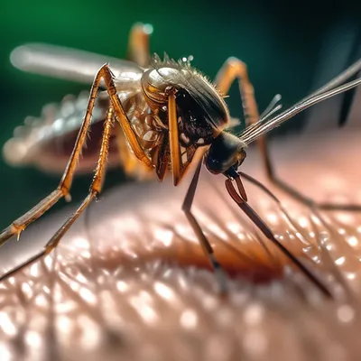 Комар на фото: величие в мельчайших подробностях