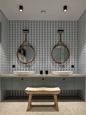 Комбинирование плитки в ванной: фото-подборка с разными вариантами цветовой гаммы