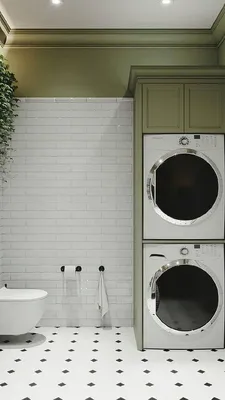 Фото с идеями комбинирования плитки в ванной комнате