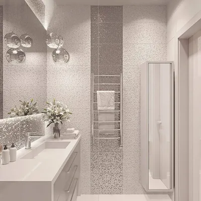 Фото ванной комнаты с различными комбинациями плитки в хорошем качестве