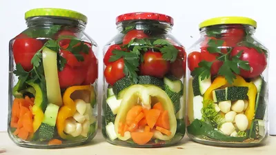 Размеры изображений для совершенной консервации овощей
