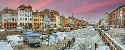 Зимние впечатления от столицы Дании: Разные размеры фото