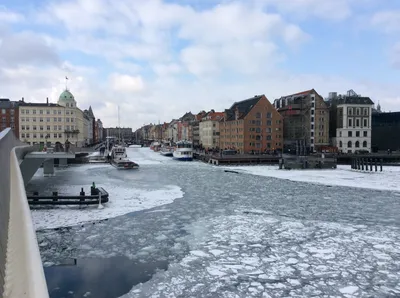 Зимние краски столицы Дании: Выберите формат вашей фотографии