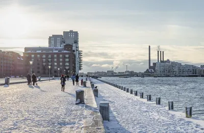 Зимний город Копенгаген: Фото для загрузки в разных размерах