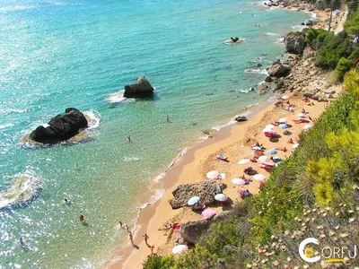 Откройте для себя магию пляжей Корфу на фотографиях