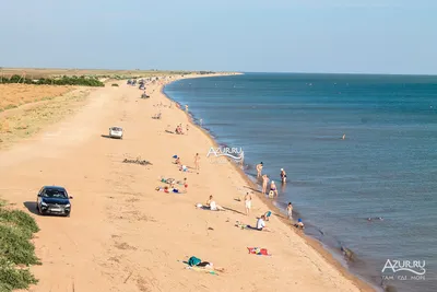 Скачать фото косы на Азовском море бесплатно