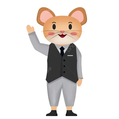 Изображение крысы в стильном наряде: доступные варианты скачивания