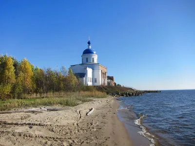 Картинка с Костромским морем для фото на мак